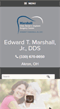 Mobile Screenshot of dredwardmarshall.com